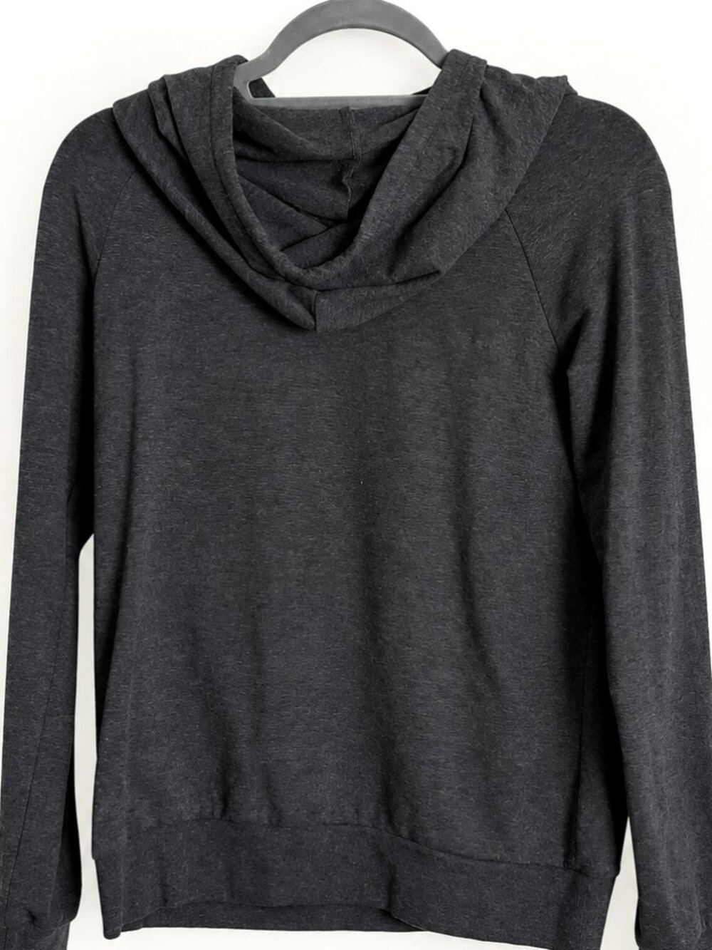 Active USA Charcoal Draped Hood Pullover Size M